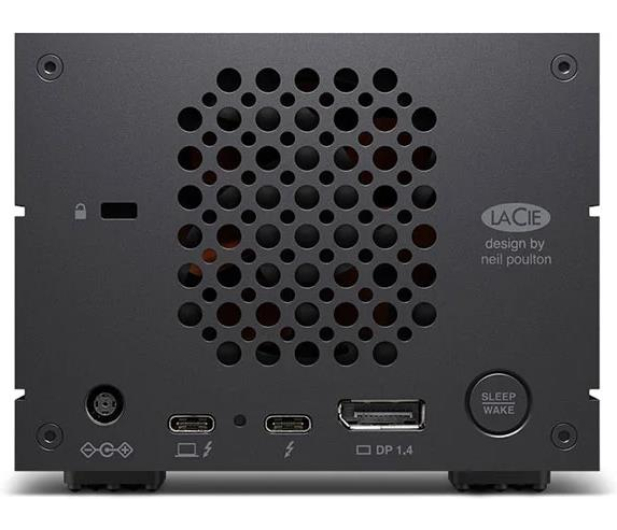 LaCie 2Big Dock 16TB V2 Thunderbolt 3 Czarny - 1066361 - zdjęcie 2